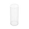 Umbrella Rack Hua Metal Wrought Iron Umbrella Stand with Drip Tray and Hooks, Large Capacity Umbrella Storage Rack, for Home Hotel Office, 24x24x58cm (Color : White) view 1