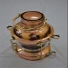The Vintage Art Brass and Copper Anchor Oil Lamp 15 Inch Large Leeds Burton Lantern Nautical Maritime Ship Ancient Transit Lighting Hurricane Lantern, 7.08 x 7.9 12.20 inches,18 20 31cm, view 4