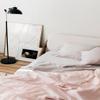 Buffy 100% Eucalyptus Lyocell Duvet Cover with Corner Ties - Protects and Covers Your Comforter/Duvet Insert, Silky Soft, Cool-to-The-Touch, Naturally-Dyed (Pink, Full/Queen) view 4