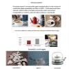 CSZhou-Retro Nostalgic Ceramic Enamel Tea Kettle, Porcelain Camping Kettle and Coffee Pot, Tea pots for Stove Top, Boil Water and Coffee, Bell Pot, 1.5L/60.8 ounce with Tea Leak (White+Blue)) view 4