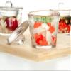650ml Glass Pickle Jar with Lid, Fermentation Kimchi Jar,Transparent Glass Jar,Kitchen Food Container for Ferment or Pickle Kimchi, SauerOnePine 350ml Glass Pickle Jar with Lid Fermentation Jar Kimchi view 4