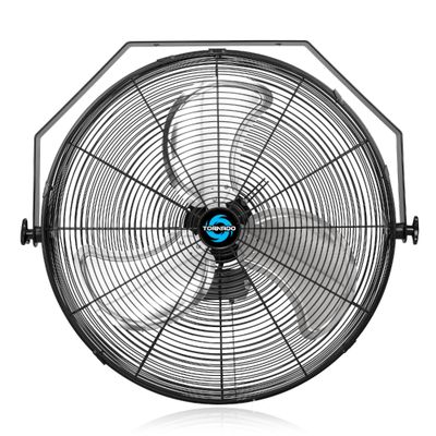 Tornado - 24 Inch High Velocity Industrial Wall Fan 3 Speed - 6.5 FT Cord - Industrial, Commercial, Residential Use - UL Safety Listed