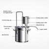 Dibosh Moonshine Still Kit Home Distiller Accessory For DIY Whiskey, Brandy, Distilled Water, Hydrolates (50L) view 2