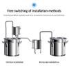 Dibosh Moonshine Still Kit Home Distiller Accessory For DIY Whiskey, Brandy, Distilled Water, Hydrolates (50L) view 4