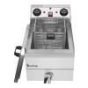 ZOKOP EH101V 8.5QT/8L Total Capacity 12.5qt/11.8l Stainless Steel Faucet Single Tank Deep Fryer 1700W Max (8L Large Fryer Blue/Large Handle) view 1