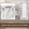 PUERSI Farmhouse Wooden Napkin Holder for Tables, Rustic Kitchen Decor view 3