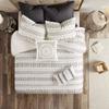 INK+IVY Luxurious Cotton Bedding Set + Decorative Pillow - Mid Century Modern Style, Matching Shams and Lumbar Support view 2