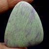 Dazzlegems 88.60 Cts. Very Rare Kammererite Chrome Clinochlore Tumbled Stone from Turkey-91 view 1