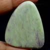 Dazzlegems 88.60 Cts. Very Rare Kammererite Chrome Clinochlore Tumbled Stone from Turkey-91 view 2