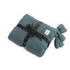 Bedding Home Sofa Knitted Throw Blanket Nordic Soft Thread Blanket with Tassel (130CMX170CM, Green) view 1