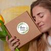 Love is Sweet Wedding Favor Stickers, Greenery Bridal Shower, 2 Inch Circle Gift Labels, Pack of 50 view 2