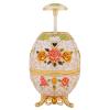 Toothpick Dispenser Toothpick Storage Metal Toothpick Container for Office Decoration(Golden Flower) view 3