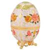Toothpick Dispenser Toothpick Storage Metal Toothpick Container for Office Decoration(Golden Flower) view 4