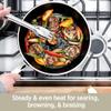 All-Clad FUSIONTEC Natural Ceramic with Steel Core Soup Pot, 4 quart, Onyx view 2