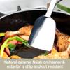 All-Clad FUSIONTEC Natural Ceramic with Steel Core Soup Pot, 4 quart, Onyx view 3