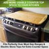 30 x 20 Inch MASSIVE XXXL Extra Large Bamboo Cutting Board and Medium-Large Wood Cutting Board : 14.5 x 11.5 Inches view 4
