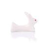 8pcs holders tool carrier Bunny shape chopstick rest Ceramic spoon holder miniature bunnies ceramic rabbit chop sticks chopstick rest rack view 2