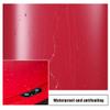 13 Gallon 50 Liter Garbage Can Kitchen Trash Can with Lid Automatic Sensor Touch Free Stainless Steel Waste Bin for Bathroom Bedroom Home Office,Red view 4