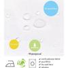 4PCS African American Green Leaves Vine Shower Curtain Sets with Non-Slip Rugs,Toilet Pad Cover,Bath Mat and 12 Hooks,Afro Girl Waterproof Bath Curtain Black Art Bathroom Decor,Green Leaves Girl view 4