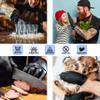 SAFE HEALTH Nitrile Black Industrial Disposable Gloves-Medium 3.5 Mil Box of 100 Powder Free-Latex Free Tattoo-Beauty Salon-Hair Nail Studio-Auto Repair-Car Maintenance-Household-Daily view 3