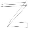 1pc Dishcloth Drainer Drain Towel Rack Towel Sponge Rack Towel Rack for Kitchen Drain Rack Towel Holder Rack Rag Storage Rack Home Towel Rack Towel Rack Holder Rag Rack view 1