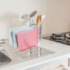 1pc Dishcloth Drainer Drain Towel Rack Towel Sponge Rack Towel Rack for Kitchen Drain Rack Towel Holder Rack Rag Storage Rack Home Towel Rack Towel Rack Holder Rag Rack view 4