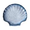 1pc Creative Shell Shape Ceramic Plate Unique Dinnerware for Home Restaurant and Hotel Use for Salads Noodles Fruits More Easy to Clean Beautiful Design view 2