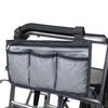 ITODA Wheelchair Armrest Pouch Organizer Bag for Side of Chair Reflective Universal Bunk Bedside Railing Bag Arm Rest Accessories Storage for Electric, Manual or Powered Chairs, Mobility Scooter view 1
