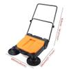 Kaibrite 26" Silent Eco-Friendly Floor Push Sweeper, Large Area Walk-Behind Floor Boards Cleaning Floor Sweeping Tool Mopping Machine Portable for Industrial Commercial view 4