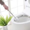 GYDMEG Toilet Brush and Holder, Toilet Brush with Stainless Steel Long Handle, Space Saving, Deep Cleaning, Covered Brush Toilet Bowl Brush for Bathroom (Black) view 4