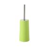 GYDMEG Toilet Brush and Holder, Toilet Brush with Stainless Steel Long Handle, Space Saving, Deep Cleaning, Covered Brush Toilet Bowl Brush for Bathroom (Green) view 1