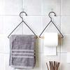 YRHH Towel Rail, Toilet Paper Holder Wooden Tissue Hanger Vintage Kitchen Dish Cloth Stand Roller Rack Bathroom Toilet Storage Kitchen Organizer .-Large view 2