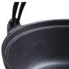AIZYR Sukiyaki Tetsu Nabe Pot - Japanese Style Cast Iron Soup Pot Shabu Hot Pot with Wooden Lid for Home Kitchen Restaurant view 3