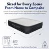 King Koil Luxury Camping Air Mattress Queen Size with Built-in Pump, Portable Travel Airbed, Waterproof Durable Inflatable Double High Blow Up Bed, 1-Year Warranty Manufacturer Warranty view 2