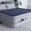 EMMA + OLIVER Inflatable Air Mattress - Queen Mattress, Flocked Top, Puncture Resistant, 18'' Thick, 650LB Capacity, Ideal for Camping, Guest Room, RV Travel, Plug-in Pump & Carrying Case Included view 3