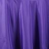 132" Inch Round Tablecloth Polyester Circular Wrinkle Free Table Cloth Solid Soft Dinner Table Cover for Buffet Table, Wedding, Parties and Dinner - Purple view 2