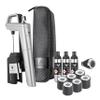 Coravin Timeless Six Plus Wine Preservation System - By-the-Glass Wine Saver - With 3 Pure Argon Gas Capsules, 6 Screw Caps & Wine Aerator - Silver view 1