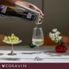 Coravin Timeless Six Plus Wine Preservation System - By-the-Glass Wine Saver - With 3 Pure Argon Gas Capsules, 6 Screw Caps & Wine Aerator - Silver view 4