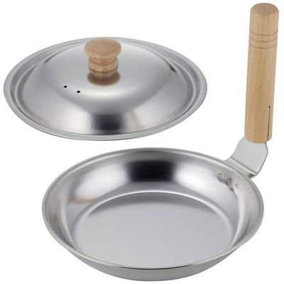 Shimomura Planning 43441 Parent-child Hot Pot with Lid for Induction Induction Use, With Lid, Width 8.9 x Depth 7.5 x Height 7.5 inches (22.5 x 19 x 19 cm)