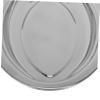1pc Thickened Stainless Steel Oval Plate for Serving Steak Fried Chicken Snacks Cold Easy to Clean for Home Dining and Entertaining view 4