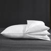 Three Geese Adjustable Layer Goose Feather Pillow Queen Size,Assemblable Bed Pillow with Pillowcase,100% Soft Cotton Cover,Good for Side and Back Stomach Sleeper,Packaging Include 1 Pillow. view 2