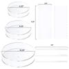 Cabilock 1set Round Cake Disc Cake Scrapers and Decorating Tools for Baking Making and Scraping view 2