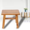 Alvinlite Bamboo Stool Child Seat Stool Coffee Table Low Stool for Living Room Bathroom Bedroom Garden Balcony(Small) view 4