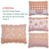 BYTIDE Bedspread Coverlet Oversized King 122" x 106" Floral Printed 9 Piece Quilt Set, Soft Lightweight Prewashed Bedding Set Bed Cover for All Season, Coral Chevron view 4