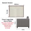 Cat Scratch Furniture Protector with Natural Sisal for Protecting Couch Sofa Chair Furniture,Couch Protector from Cat Claws 23.6L''*19.7W'' (Brown, Right Handed) view 3