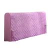 Bed Headboard Cover Protector Thicken Elastic 360 All-Inclusive with Stretch Side and Pocket Dustproof Cotton Cover Bed Head Back Protection Dust-Proof (Color : Purple, Size : 2.2m) view 1