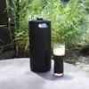 128OZ Mini Keg Growler, Stainless Steel Home Keg with No Scratch Matte Black Powder Coated to Keeping Fresh for Homebrew, Craft and Draft Beer view 3