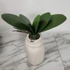 DUO ER 1 Branch Artificial Butterfly Orchid Leaf Bush Simulation Grass Home Decoration Green view 2