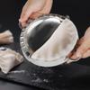 PAMISO Large Empanada Maker, 6.4 inch Empanada Seal with 7 Inch Dough Cutter Circle, Stainless Steel Empanada Press,Meat Pocket Pie view 2