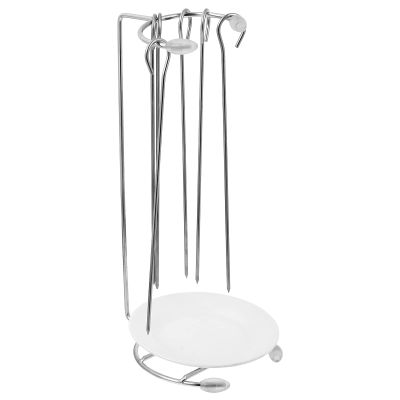 1 Set Roast Rack Burning Needle Plastic Skewers